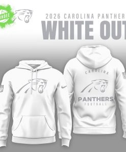 Carolina Panthers 2026 White Out Limited Edition Shirt
