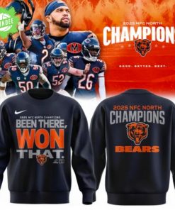 Chicago Bears ”2025 NFC North Champions” Sweatshirt