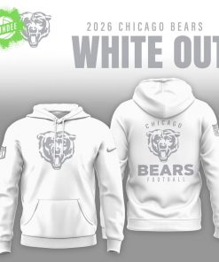 Chicago Bears 2026 White Out Limited Edition Shirt