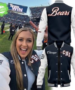 Chicago Bears New Baseball Jacket