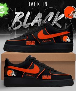 Cleveland Browns – 2025 Back In Black Limited Edition AF1