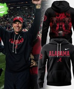 Coach Kalen DeBoer Alabama Sideline Men’s Nike Pullover Hoodie