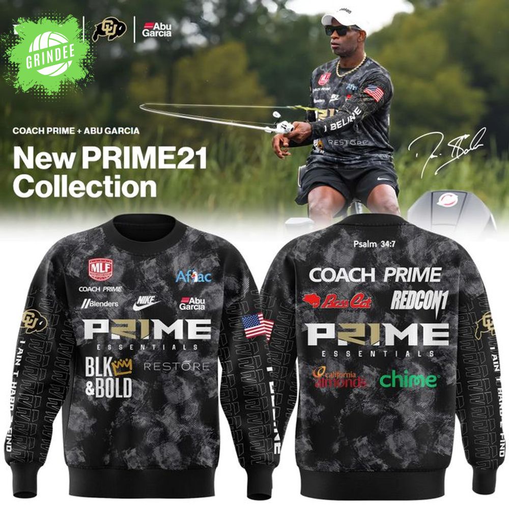 Colorado Football Coach Prime Fishing Sweatshirt Colorado Football Coach Prime Fishing Sweatshirt