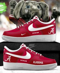 Custom Alabama Crimson Tide Special Edition AF1 Sneakers