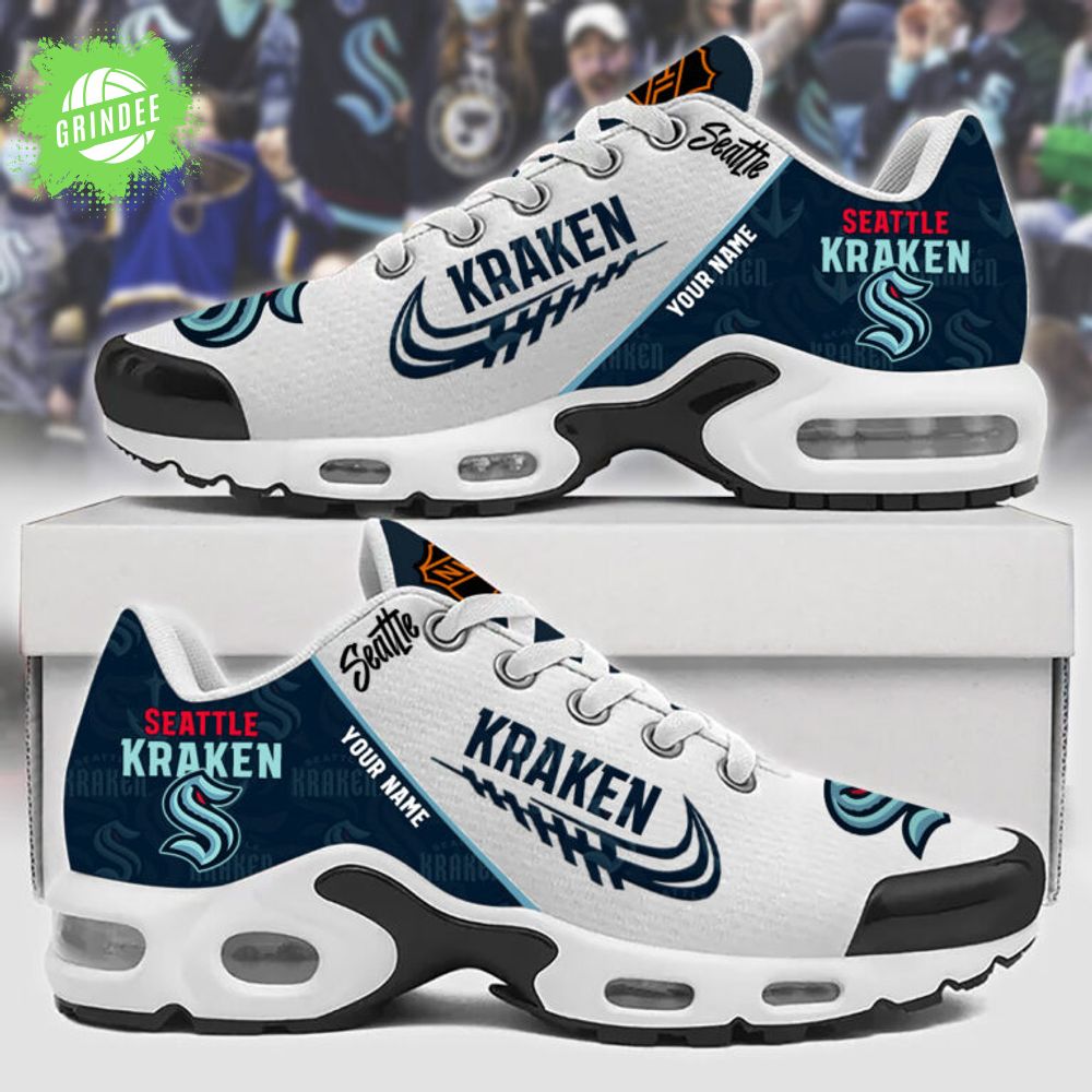 Customize Your Name with Seattle Kraken Ver 28 Sport Shoes Customize Your Name with Seattle Kraken Ver 28 Sport Shoes