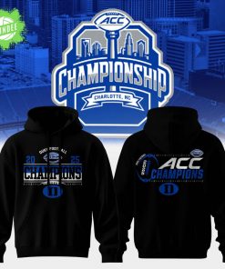 DUKE FOOTBALL – ACC CHAMPIONS 2025 HOODIE 🔥