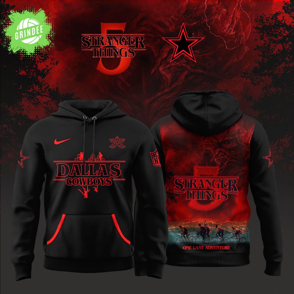Dallas Cowboy x Stranger Things 2025 Limited Hoodie Dallas Cowboy x Stranger Things 2025 Limited Hoodie