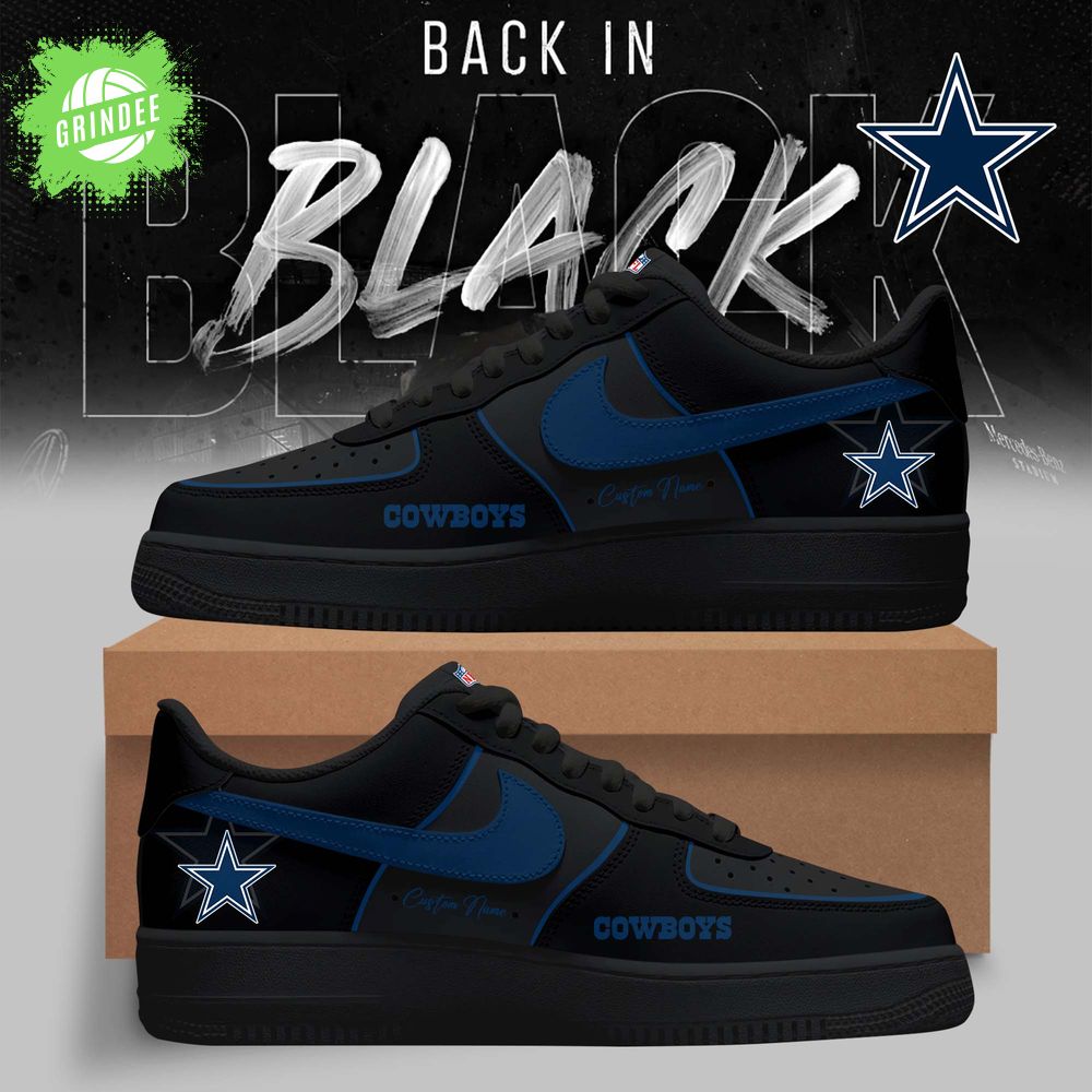 Dallas Cowboys – 2025 Back In Black Limited Edition AF1 Dallas Cowboys – 2025 Back In Black Limited Edition AF1