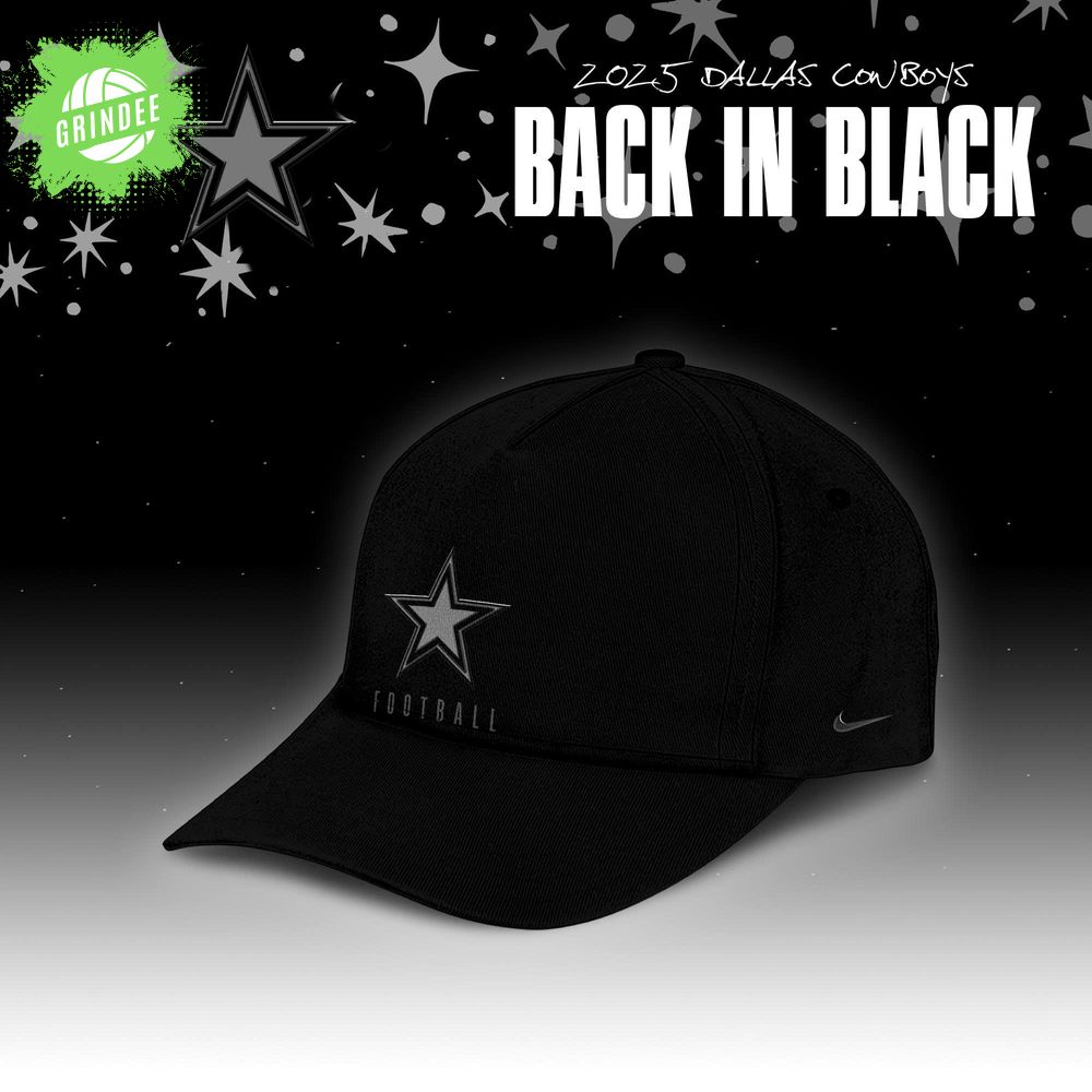Dallas Cowboys x Back In Black Special Edition Hoodie 2025 Dallas Cowboys x Back In Black Special Edition Hoodie 2025