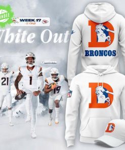 Denver Broncos White Out 2025 Limited Edition Hoodie