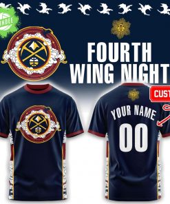 Denver Nuggets Fourth Wing Night Limited Edition Tshirt