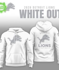 Detroit Lions 2026 White Out Limited Edition Shirt