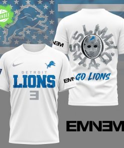 Detroit Lions | Premium NFL Eminem 3D Shirt