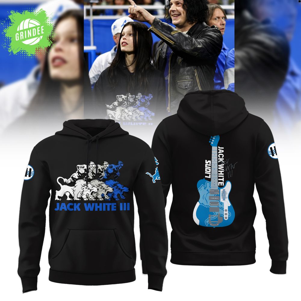Detroit Lions x Jack White Thanksgiving Halftime Show Limited Edition Detroit Lions x Jack White Thanksgiving Halftime Show Limited Edition
