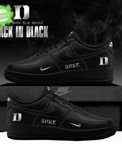 Duke Blue Devils ‘Back in Black’ 2025 Special Edition AF1 Sneakers