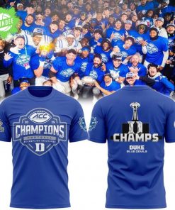 Duke Football 2025 ACC Football Champions T-shirt