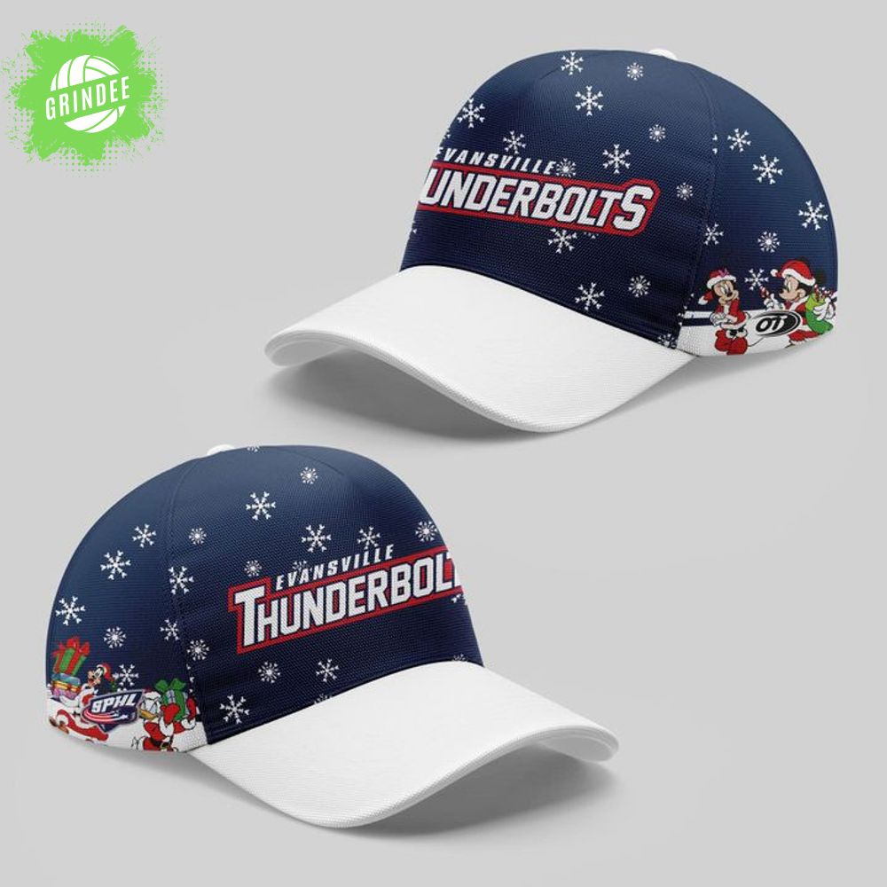 Evansville Thunderbolts x Mickey Merry Christmas 2025 Hockey Jersey Evansville Thunderbolts x Mickey Merry Christmas 2025 Hockey Jersey
