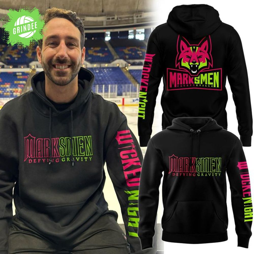 Fayetteville Marksmen'' Wicked Night '' Hoodie 2025 Fayetteville Marksmen'' Wicked Night '' Hoodie 2025