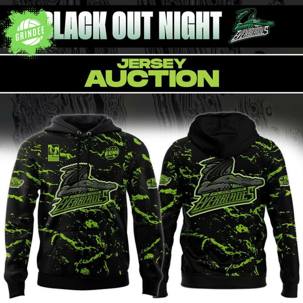 Florida Everblades x Blackout Night 2025-26 Hoodie Florida Everblades x Blackout Night 2025-26 Hoodie