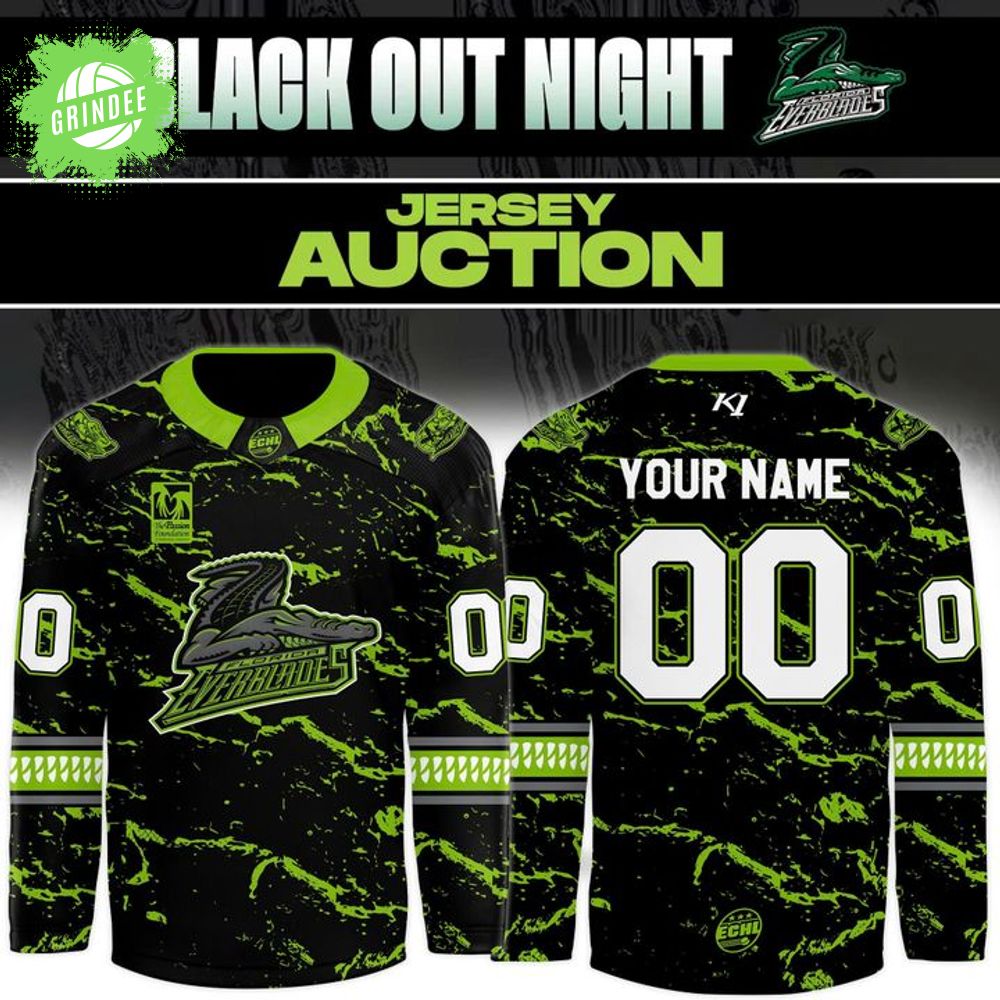 Florida Everblades x Blackout Night 2025-26 Jersey Florida Everblades x Blackout Night 2025-26 Jersey