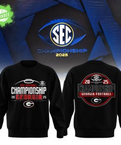 Georgia Bulldogs – 2025 SEC Champions Black Sweat