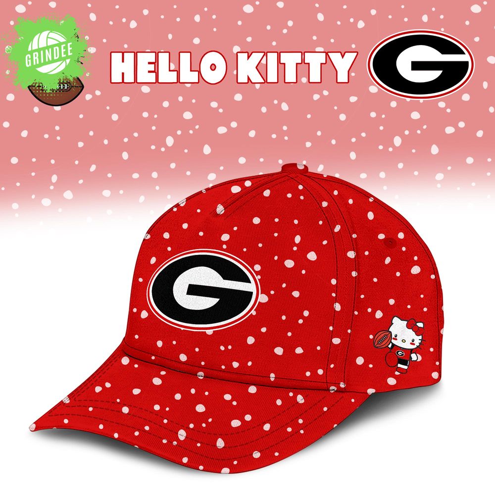Georgia Bulldogs x Hello Kitty 2025 Special Edition Hoodie Georgia Bulldogs x Hello Kitty 2025 Special Edition Hoodie