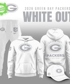 Green Bay Packers 2026 White Out Limited Edition Shirt