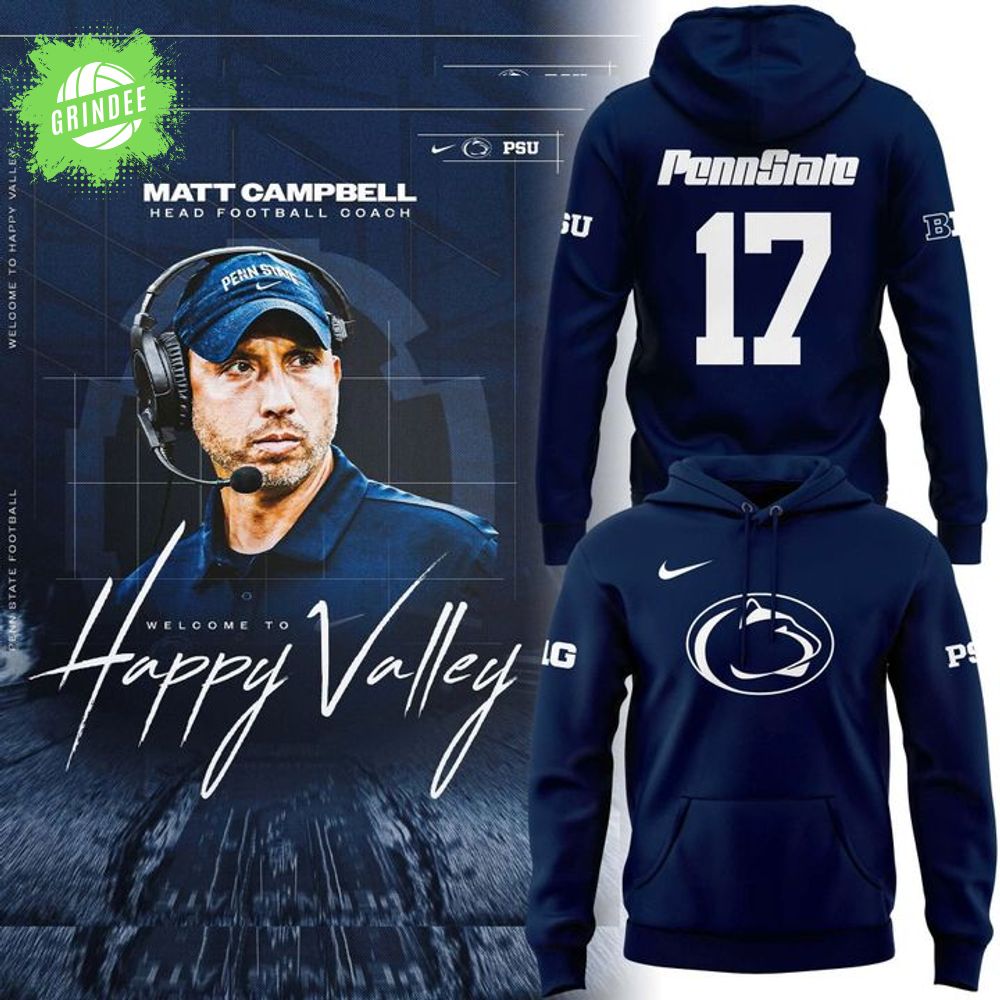 Happy Valley Hoodie - Penn State's 17th Head Football Coach. Happy Valley Hoodie - Penn State's 17th Head Football Coach.