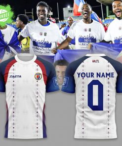 Haïtienne | Premium World Cup Football 3D White Shirt