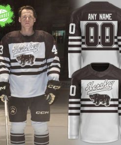 Hershey Bears “Skating Bear” New 2025 Hockey Jersey