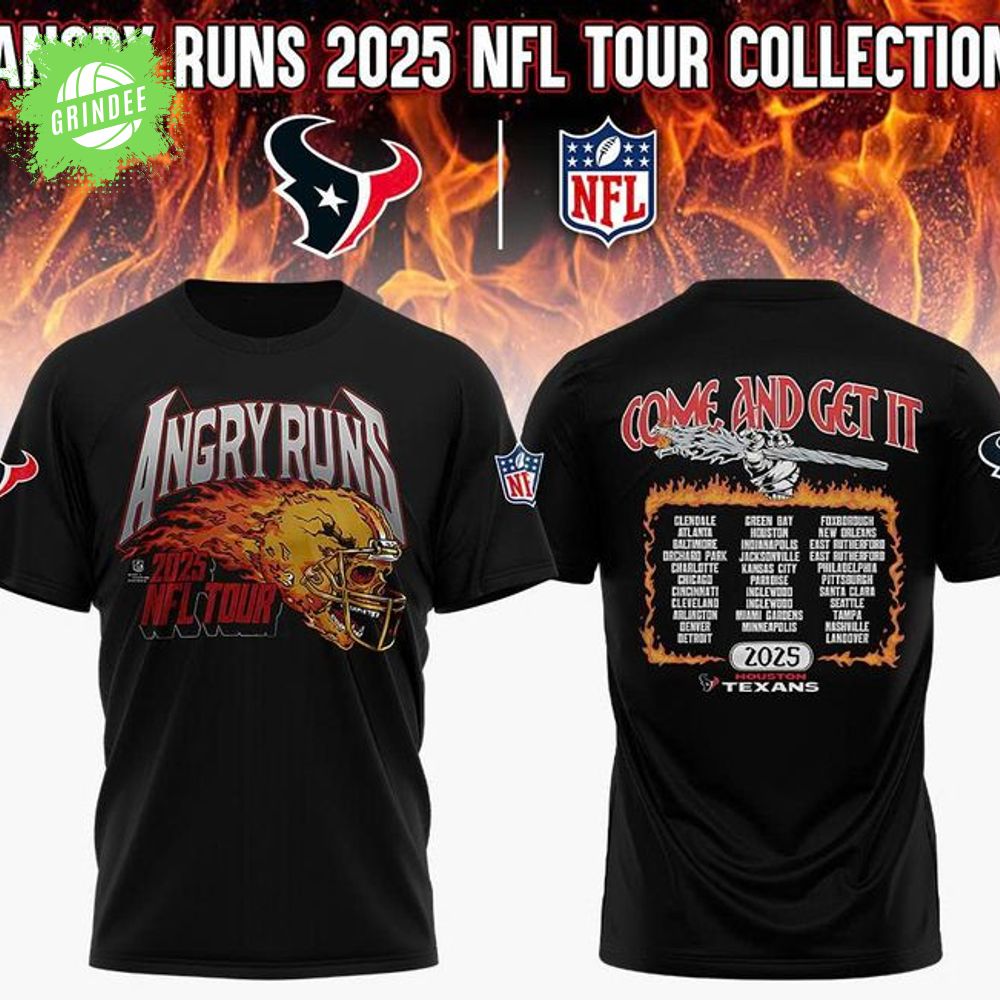 Houston Texans x ANGRY RUNS 2025 NFL TOUR COLLECTION T-shirt Houston Texans x ANGRY RUNS 2025 NFL TOUR COLLECTION T-shirt