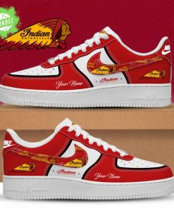 Indian Motorcycle Custom Name Multicolor Fashion Casual AF1 Sneakers