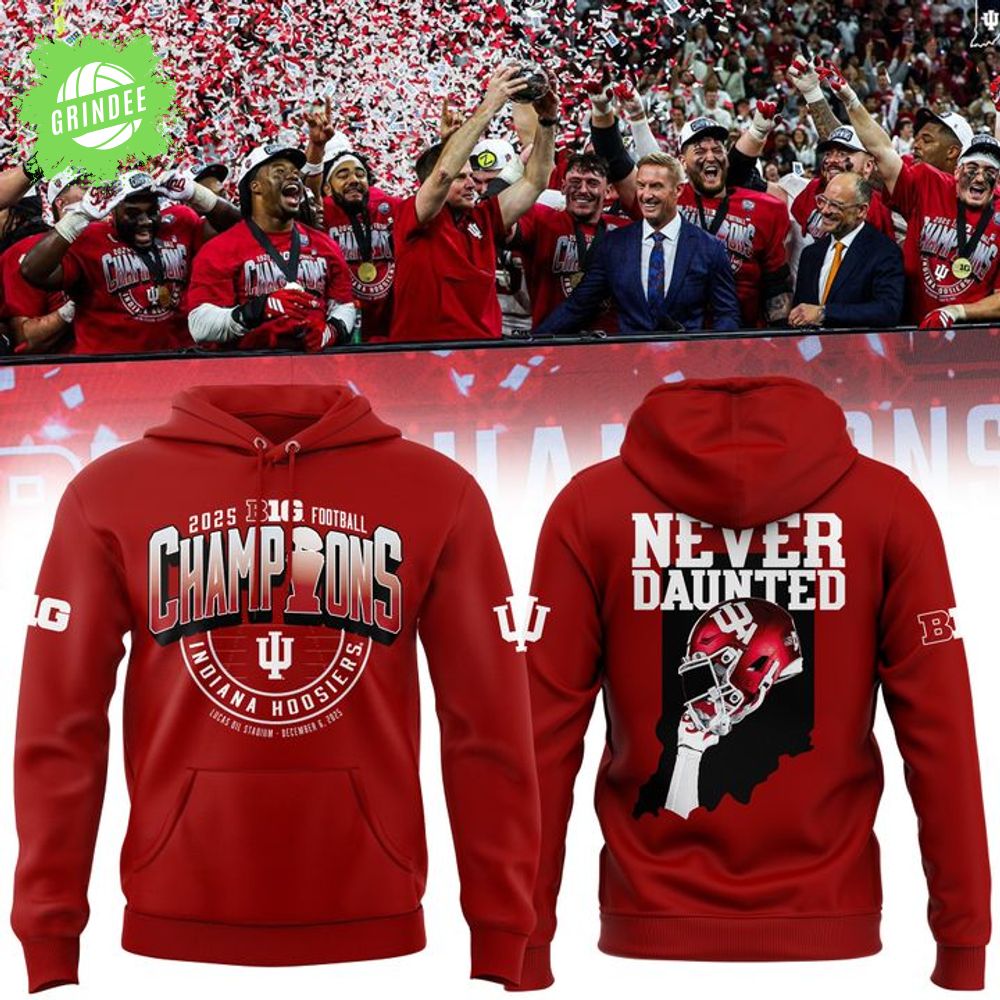 Indiana Hoosiers Big 10 Champions Locker Room Hoodie Indiana Hoosiers Big 10 Champions Locker Room Hoodie