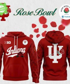 Indiana Hoosiers football helmet 2026 Rose Bowl Hoodie-Red