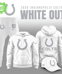 Indianapolis Colts 2026 White Out Limited Edition Shirt
