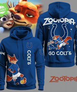 Indianapolis Colts Football Zootopia Hoodie 2025 Limited Edition-3D Unisex Hoodie