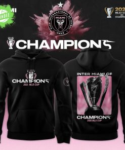 Inter Miami CF 2025 MLS Cup Champions Limited Hoodie Inter Miami CF 2025 MLS Cup Champions Limited Hoodie