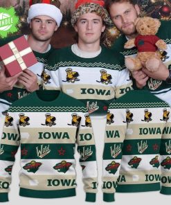 Iowa Wild Tastefully Tacky Holiday Sweater 2025