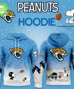Jacksonville Jaguars x Peanuts Hoodie Christmas Limited Edition-3D Unisex Hoodie