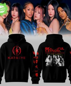 KATSEYE “Beautiful Chaos” Tour Black Hoodie