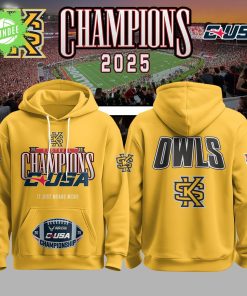 KS Football 2025 CUSA Champs Hoodie