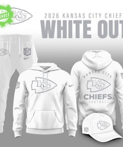 Kansas City Chiefs 2026 White Out Limited Edition Shirt