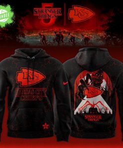 Kansas City Chiefs x Stranger Things Limited Edition Hoodie