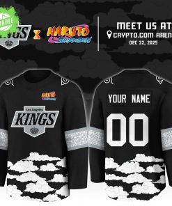 LA KINGS NARUTO GAME NIGHT JERSEY LIMITED EDITON