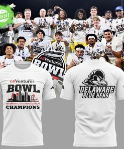 Limited Edition Delaware 68 Ventures Bowl Champions Shirt