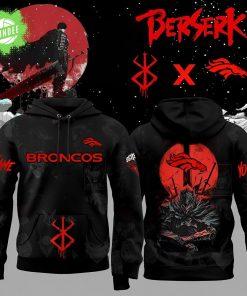Limited Edition Denver Broncos x Berserk-3D Unisex Hoodie