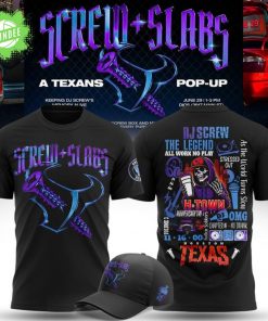 Limited Edition Houston Texans x DJ Screw 2025 T-shirt