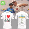 Limited Edition I Love Jesus Blue Shirt