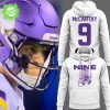 Limited Edition J.J. McCarthy: Nine Purple Hoodie Limited Edition J.J. McCarthy: Nine Purple Hoodie