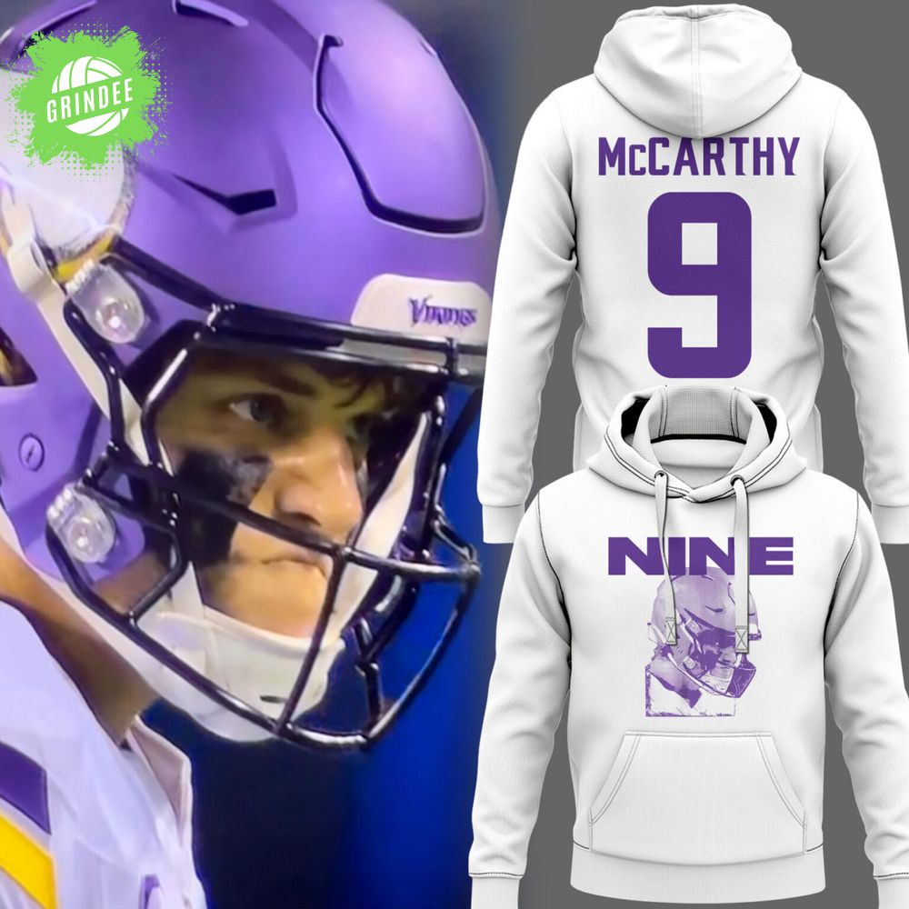 Limited Edition J.J. McCarthy: Nine Hoodie Limited Edition J.J. McCarthy: Nine Hoodie